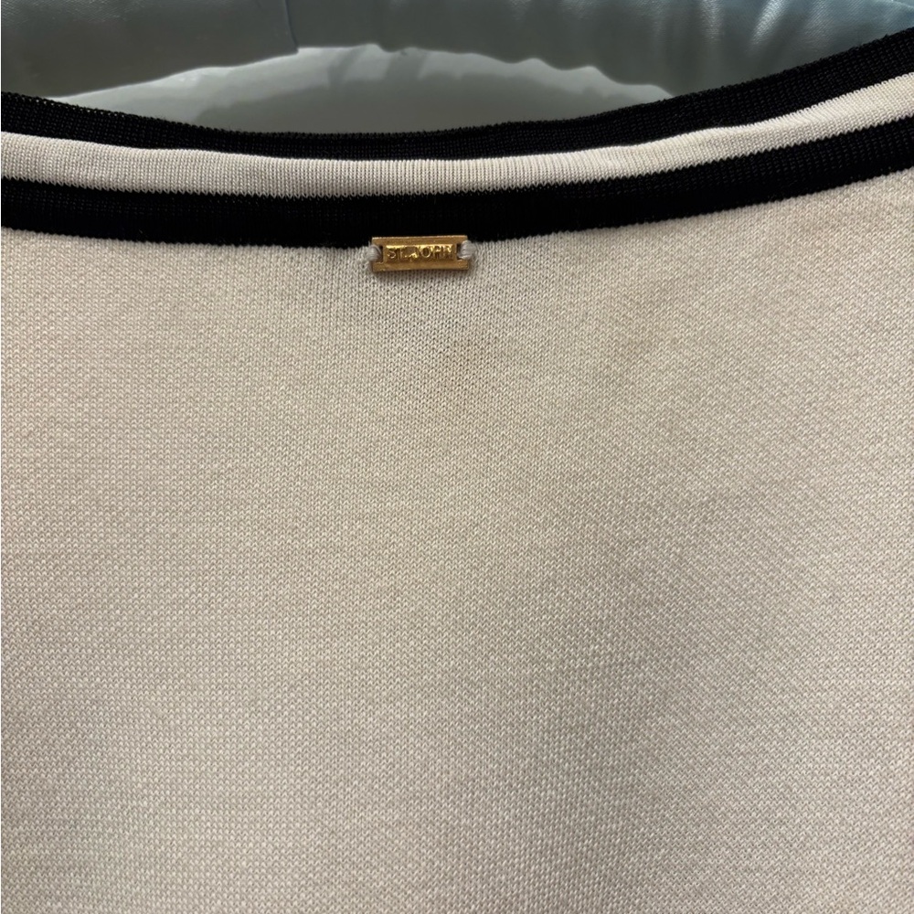 St John Sport Cream Tunic with Black Trim - Picture 5 of 6